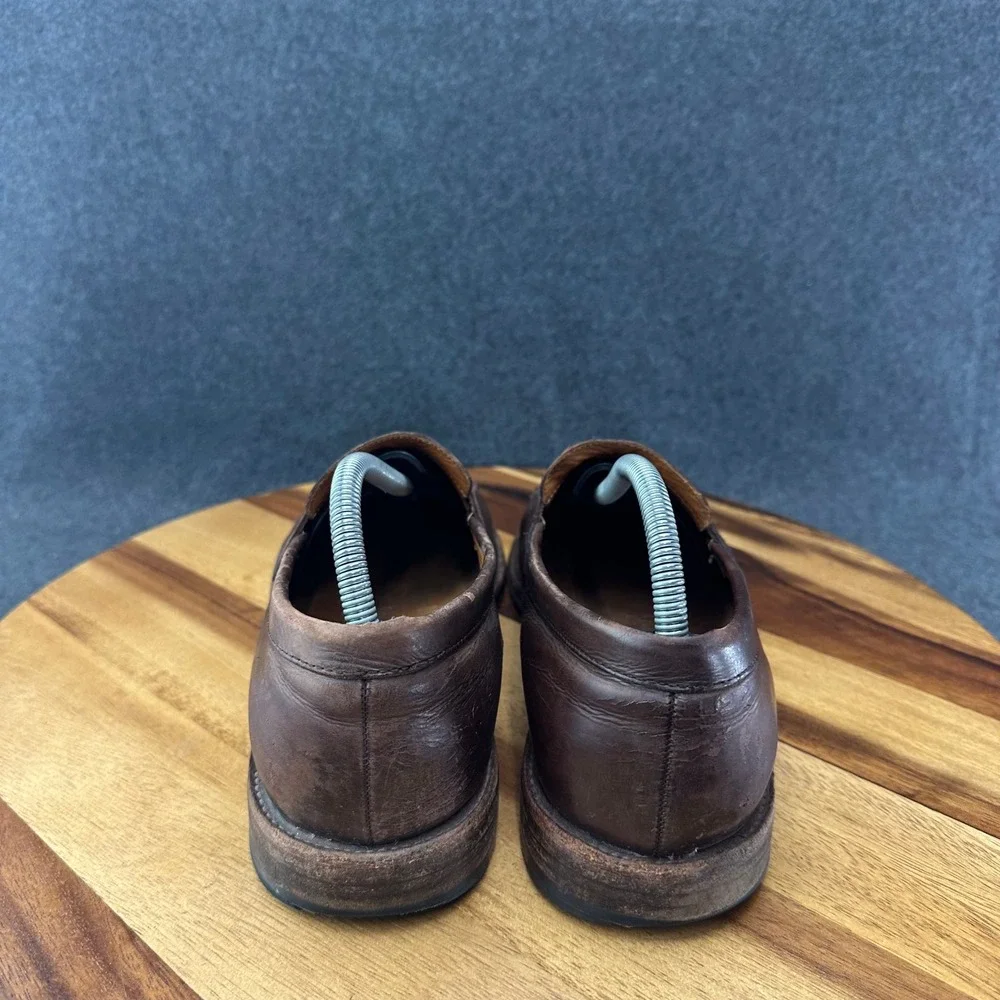 J Crew Ludlow Penny Loafers Mens 10D Dark Brown Classic Slip On Dress Shoes
